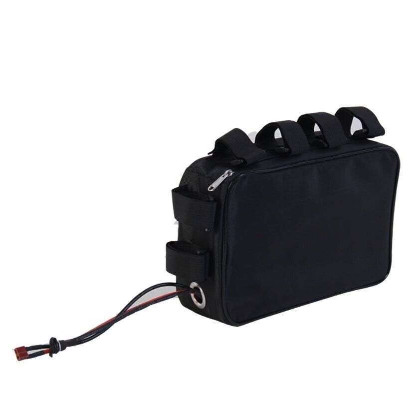 Electric Bike Case Bag Storage Bicycle Ebike battery Scooter frame downtube rear