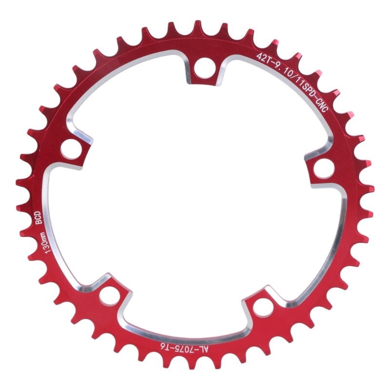 Wide Narrow Teeth Chainring Aluminum Alloy Mountain Bike Chainring 110/130BCD