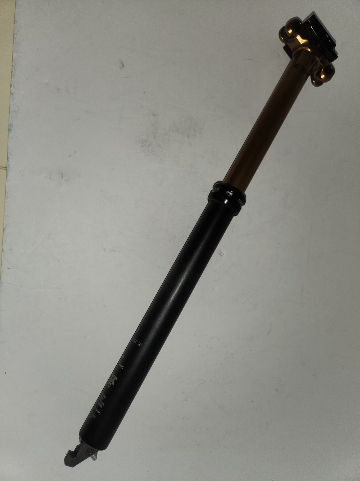 FOX TRANSFER DROPPER SEATPOST 30.9 175mm NO SWITCH GRAVEL MTN USED GREAT COND
