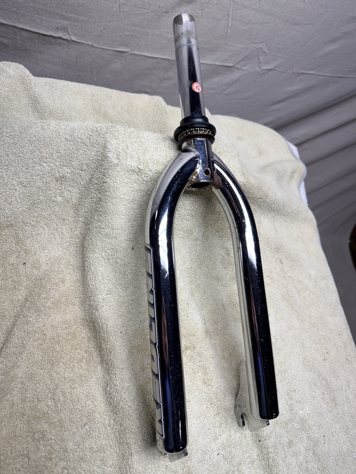 Mid School BMX 2000 Redline 1 1/8in Threadless Forks 20in – Chrome – 8/10 Clean