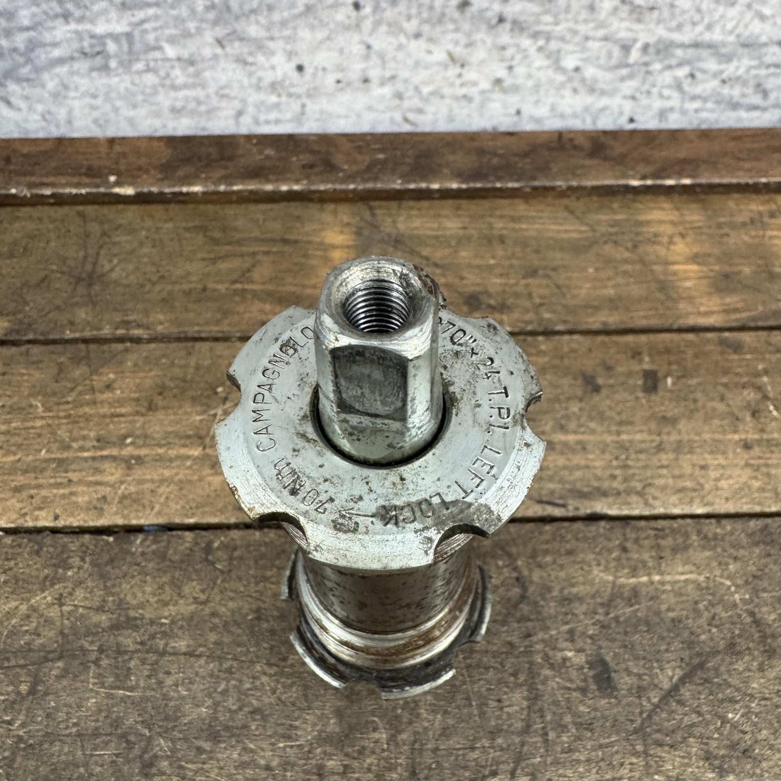Vintage Campagnolo Mirage Bottom Bracket 68mm 111mm 1.370×24 BSA ISO English
