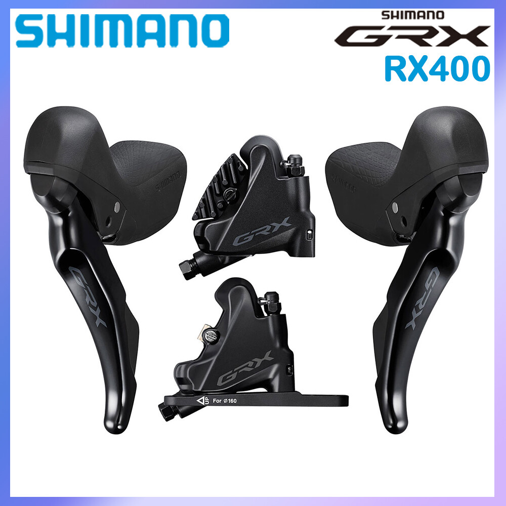 Shimano GRX BR ST-RX400 2×10 speed Hydraulic Disc Brake Set STI Dual Control New