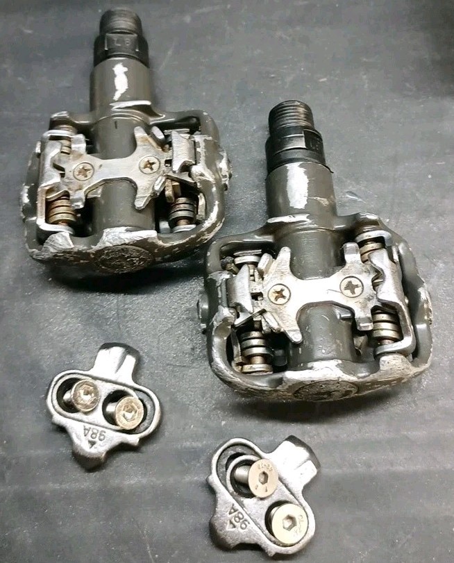 Ritchey Wellgo MTB Dual Sided Clipless Pedals 9/16″ w/ Cleats SPD Logic Vintage
