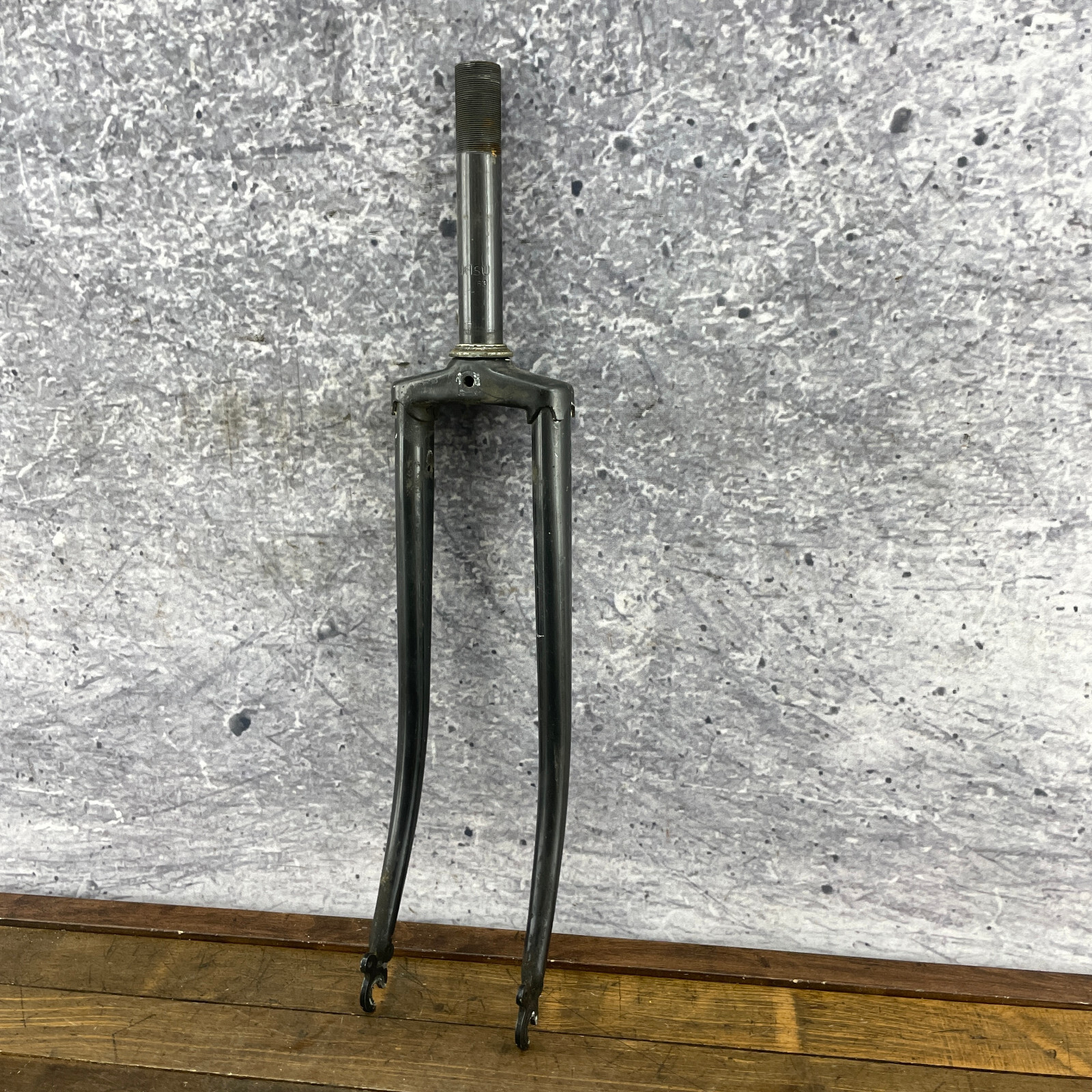 Vintage Akisu Fork 26 Mountain Bike 1 in Threaded 83 80s MTB ATB 26″ Flat Crown