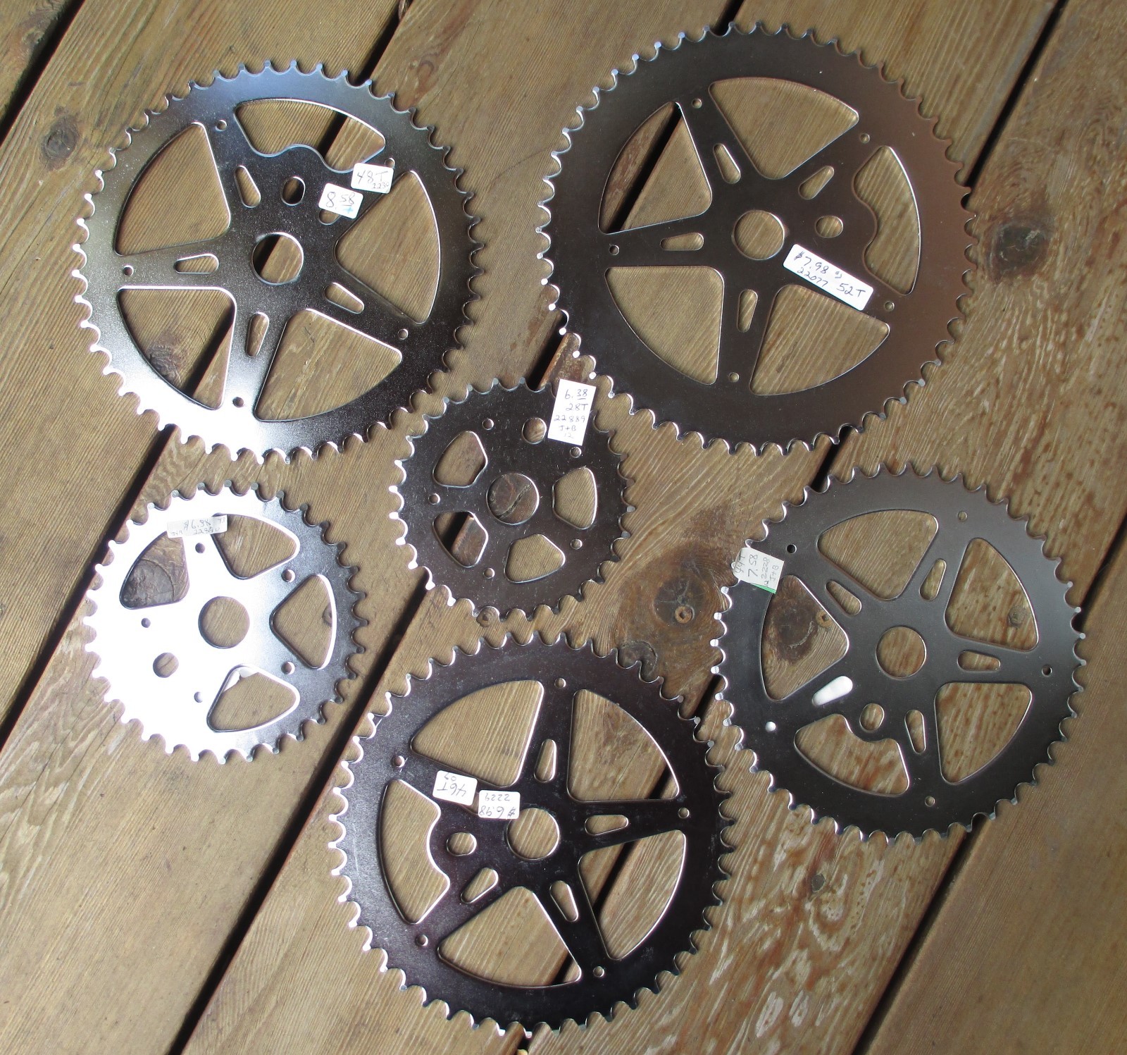 1 Piece Chainring Steel Chrome Single Speed Bicycle SprocketsCruiser LowriderBMX