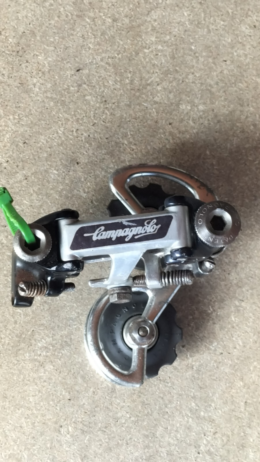 Vintage Campagnolo Super Record 180g Titanium Rear Derailleur Gearbox