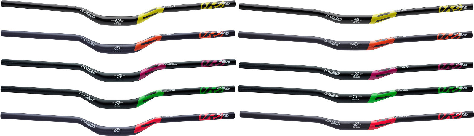 REVERSE Lenker Base 31,8 mm Länge 790 mm 18 oder 35 mm Rise schwarz div. Logos