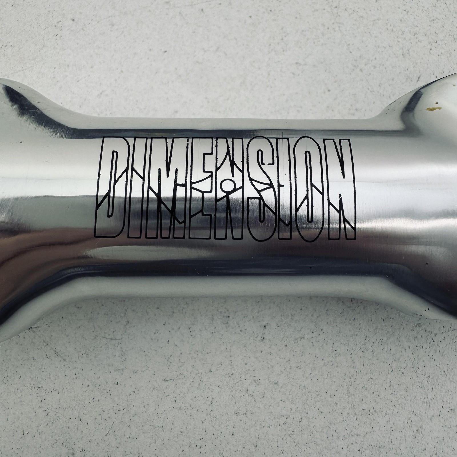 Dimension Threadless Stem 1-1/8 105/84mm Silver Forged Alloy QBP SM4541 DMN A75