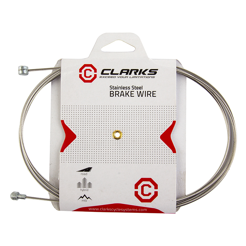 CLARKS UNIVERSAL STAINLESS STEEL BRAKE CABLE 2000mm 1.5mm ROAD MOUNTAIN BIKE