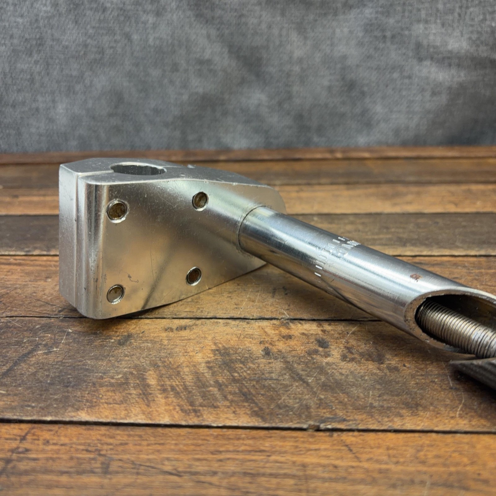 Vintage Mongoose BMX Quill Stem 22.2 QUILL Cruiser Klunker Cafe Alloy