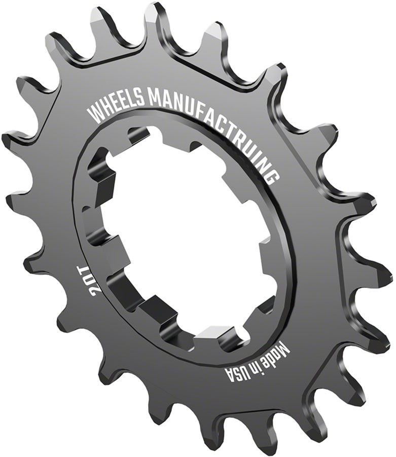 Wheels Manufacturing SOLO-SPEED Cog – 20t, Fits SOLO-SPLINE and SOLO-XD kits,