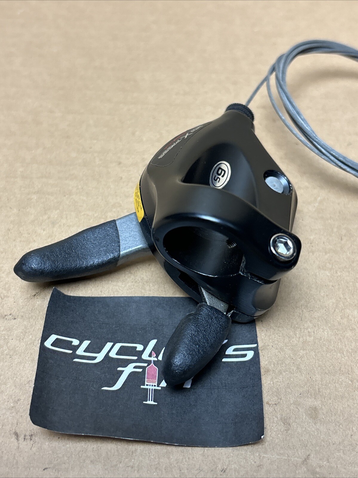 NOS Suntour 3×7 X-Press Accushift Thumb Shifter Set Mtb Hybrid Bike Fuji Trek