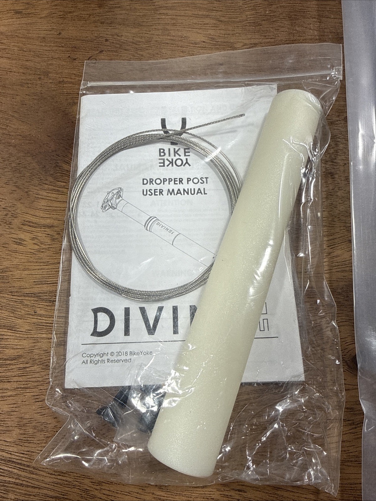 Bike Yoke Divine SL 125mm Dropper Seatpost Post w/ SL-MT800 Remote 30.9mm 400mm