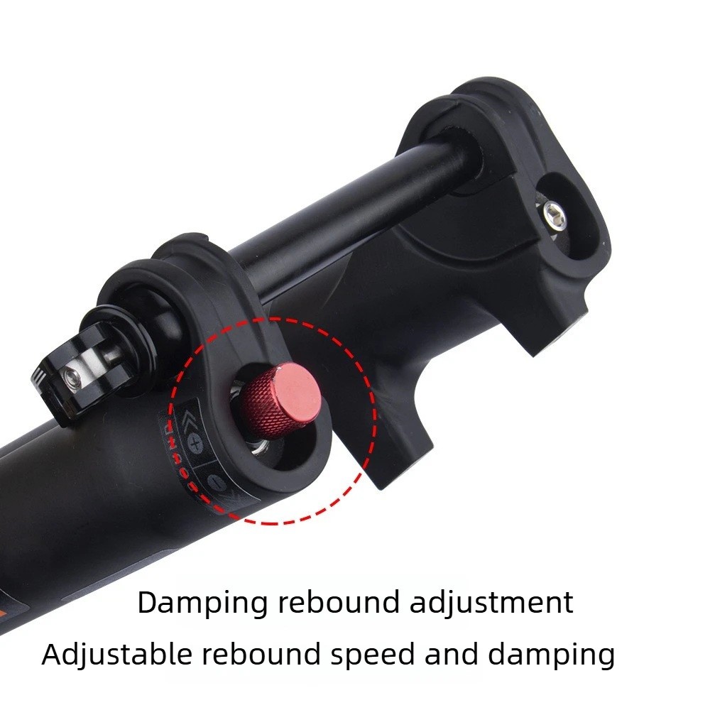 Mountain Bike Front Fork Dual Shoulder Thru-Axle Air Fork 180mm Travel