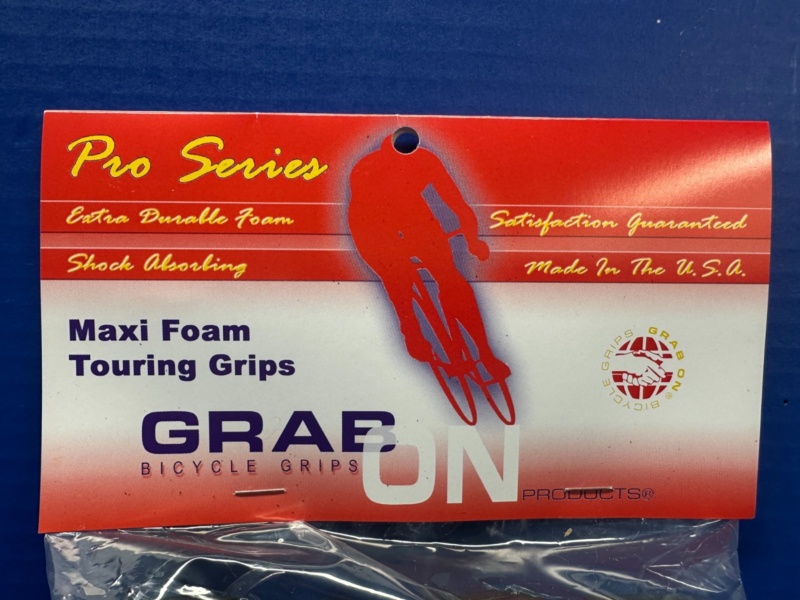 Road Bike Foam Grips / Grab On Maxi Kit / The Original! Best on Vintage Bikes!