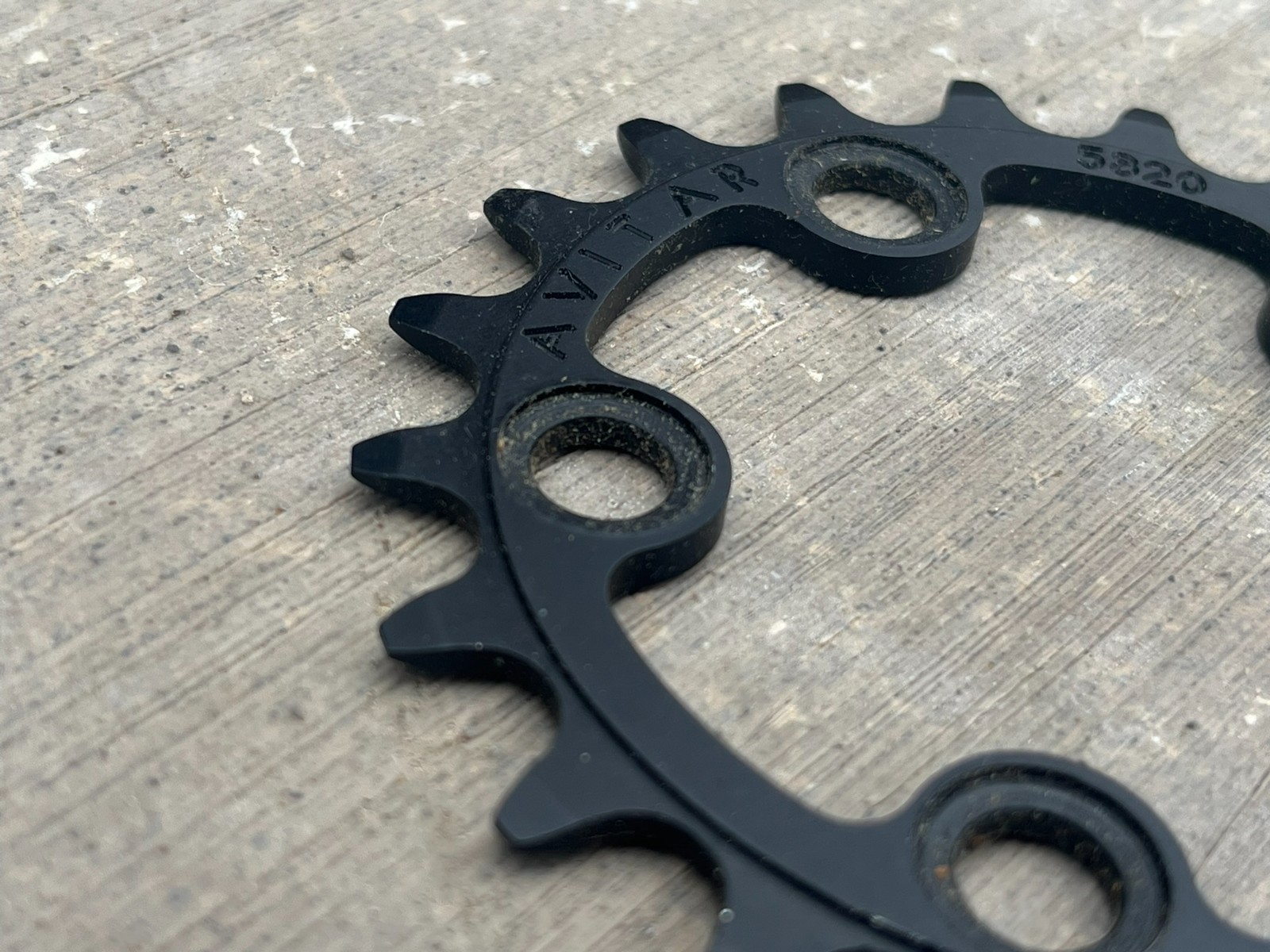 NOS Avitar Worx Drive Ring CNC Alloy Chainring | 58 BCD / 20T / Made in USA