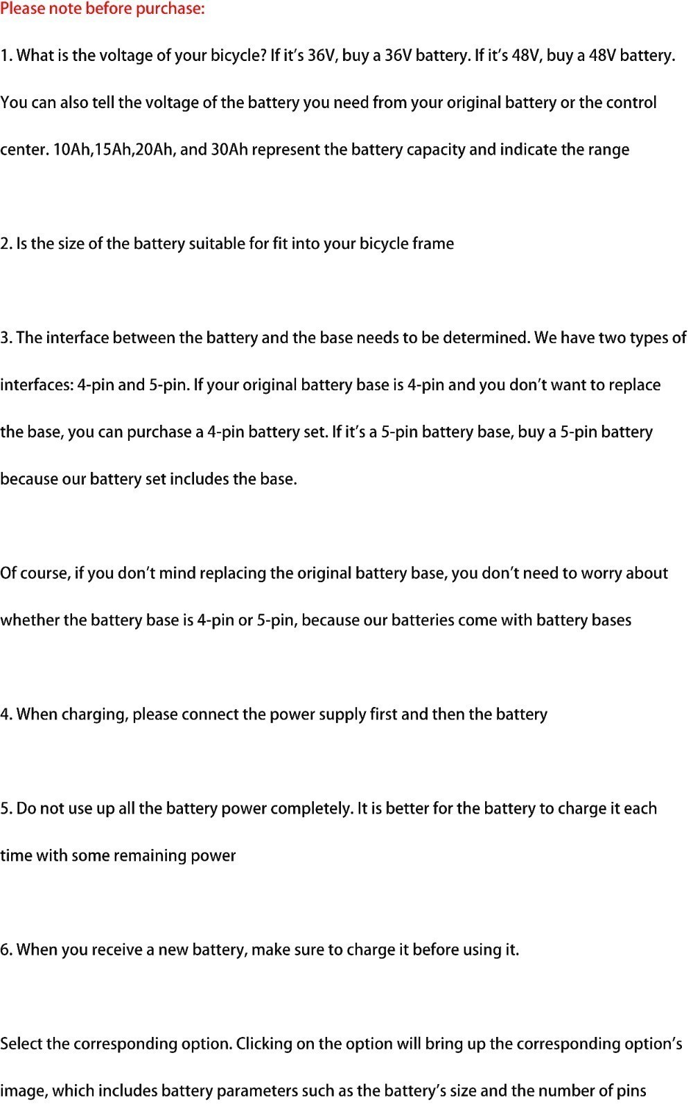 Ebike Battery 52V 48V 36V 10Ah 15Ah 20Ah Electric BiKE Scooter Battery Black