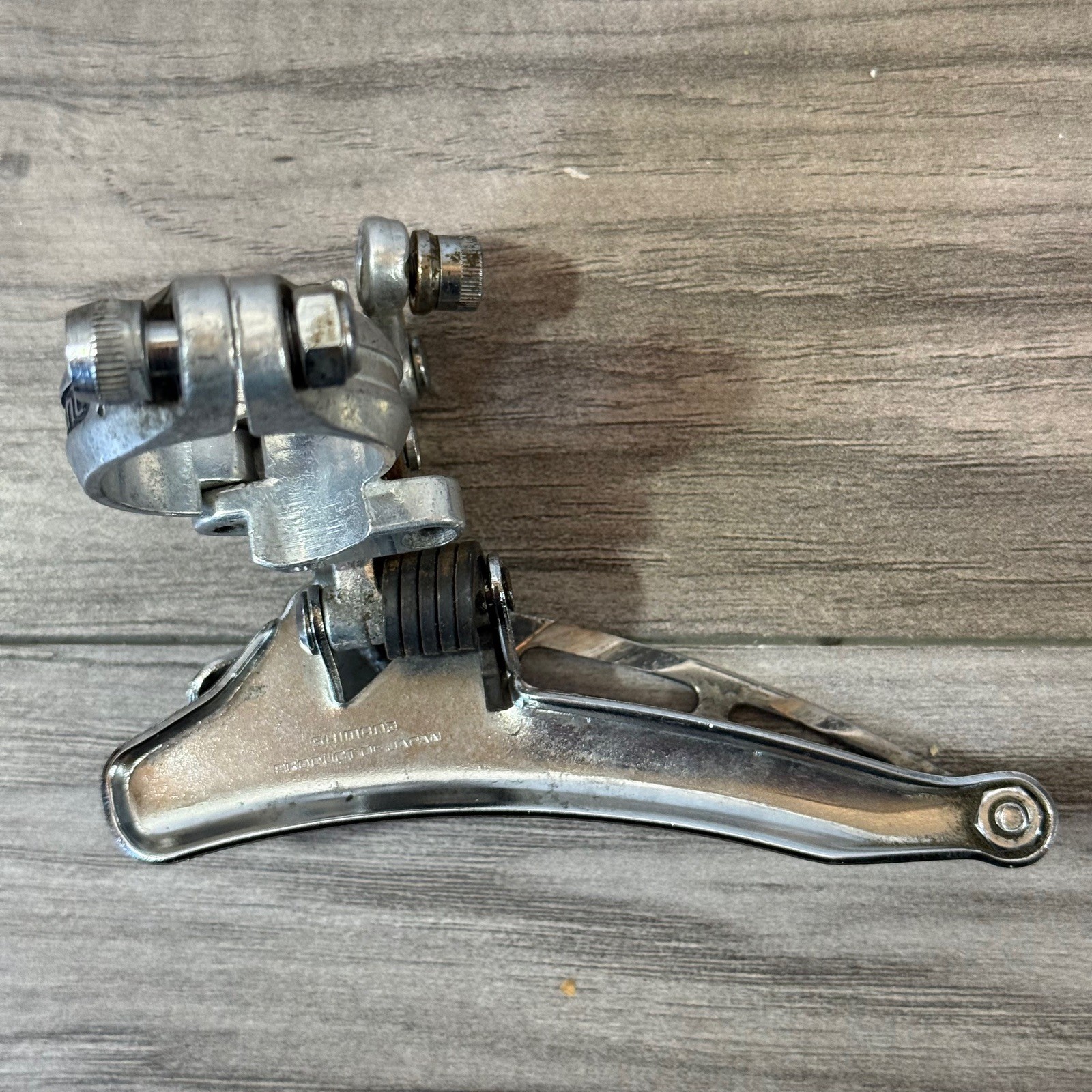 Shimano 600 Arabesque Front Derailleur 28.6 Clamp Bottom Pull
