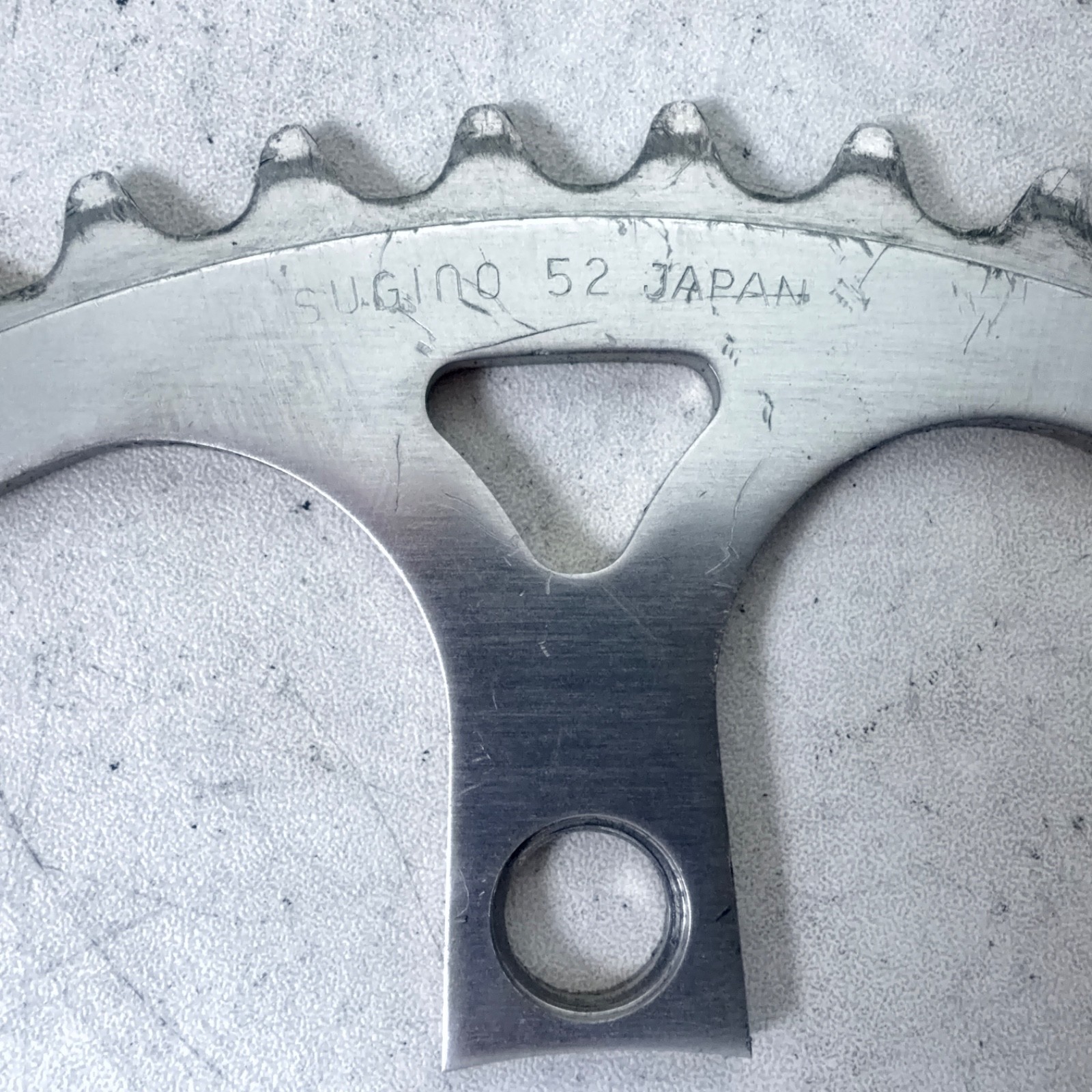 SUGINO Japan Alloy 52 Tooth Chainring 110 BCD for 5-8 Speed Chains