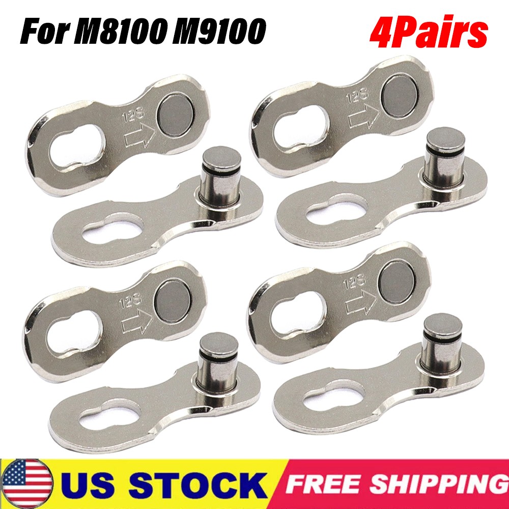 4x For Shimano SM-CN910 12 Speed Chain Lock Quick-Link Connector For M8100 M9100