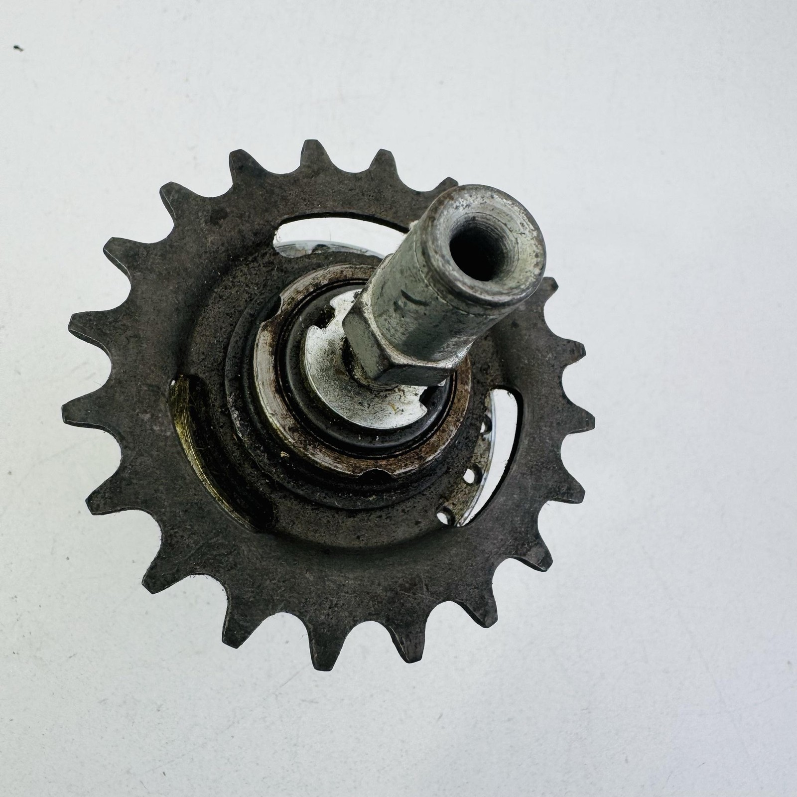 Vintage Sachs Torpedo Dreigang Coaster Hub 3 Speed 36H 110mm Silver Germany A53