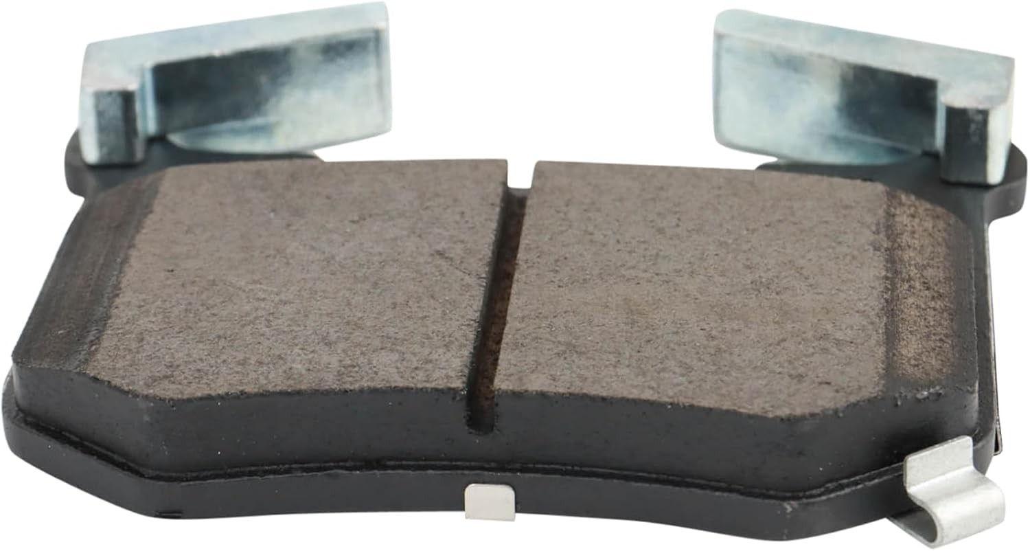 Ceramic Rear Brake Pad & Rotor Kit – Quiet, Low-Dust, Direct Replacement