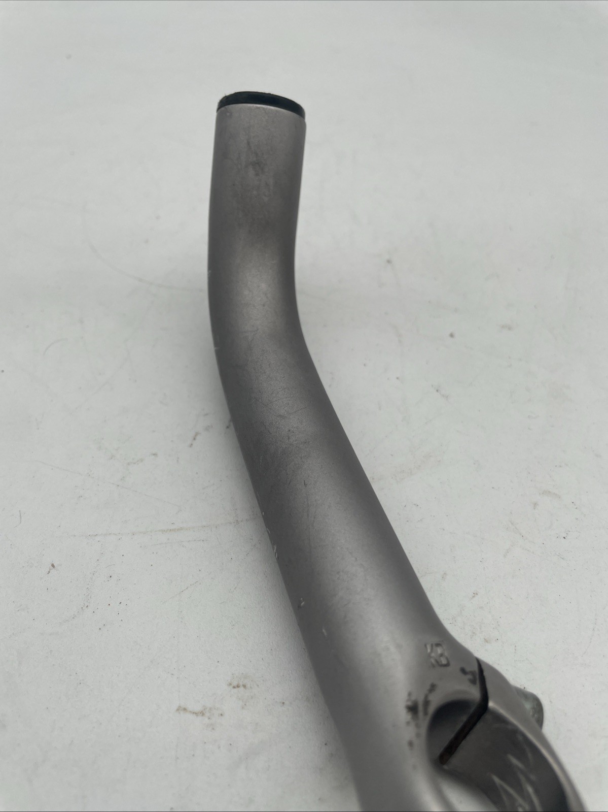 90s Era Ritchey Logic Expert Bar Ends Forged Alloy Clamp Long Bend Silver