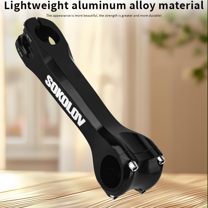 SOKOLOV Long STEMS CNC 160/170/180mm Mtb Bike Table 6 Degree Bicycle Downstem