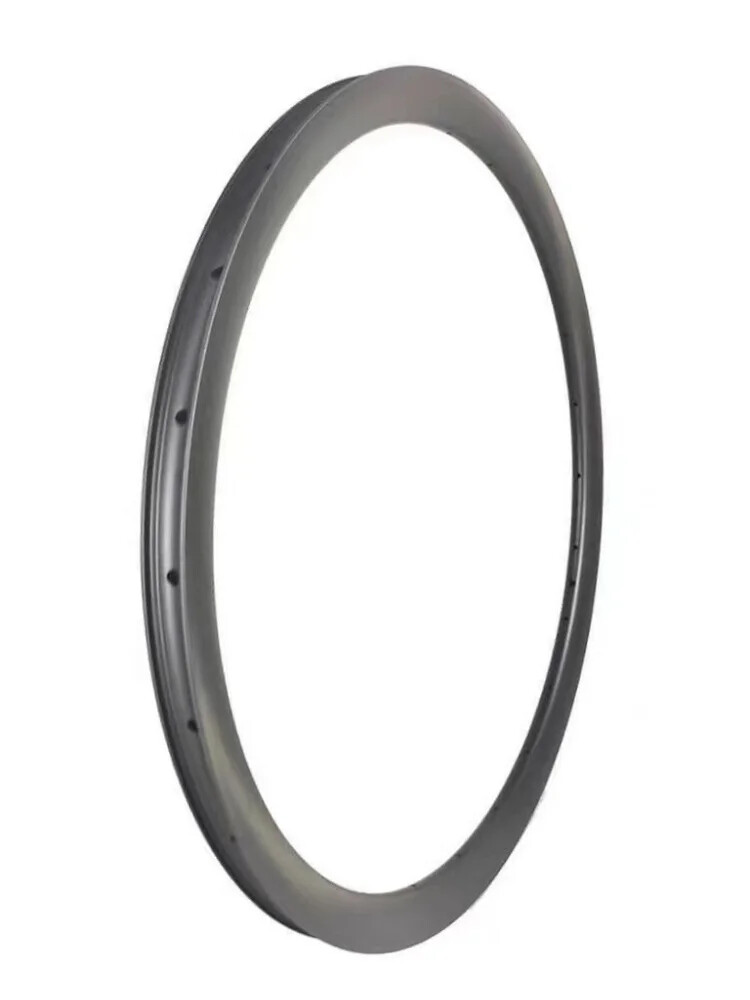 700C Gravel Road Bicycle Carbon Rim Tubeless Hookless Disc Brake 18-28 Holes