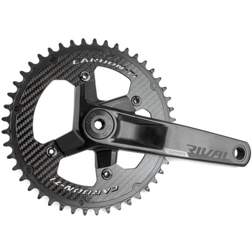 Carbon-Ti X-SingleCarbon 1x 107 BCD Chainring