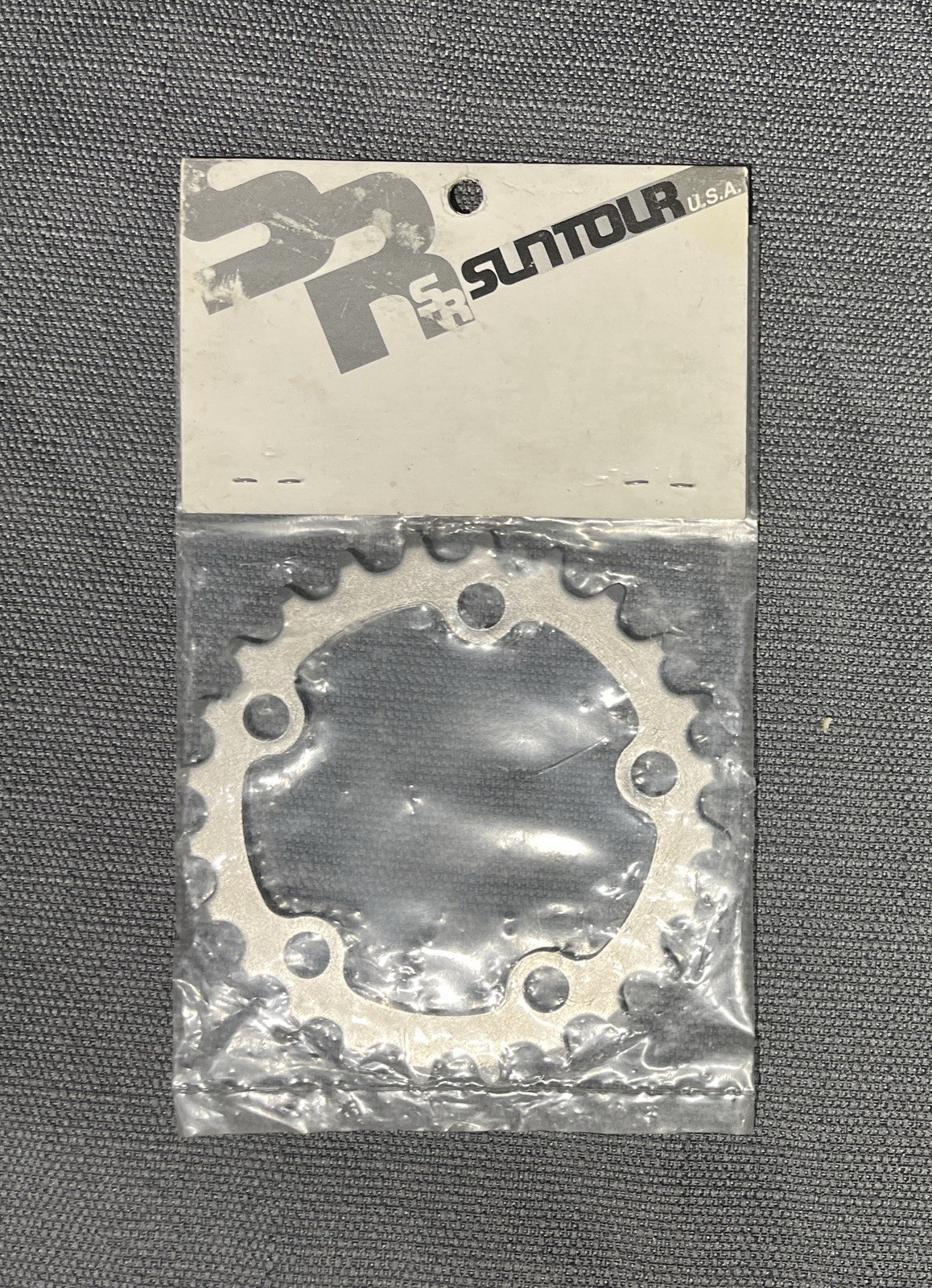 New SR Suntour Sakae Ninja Inner Chainring 24t 5-Bolt 74mm BCD Silver