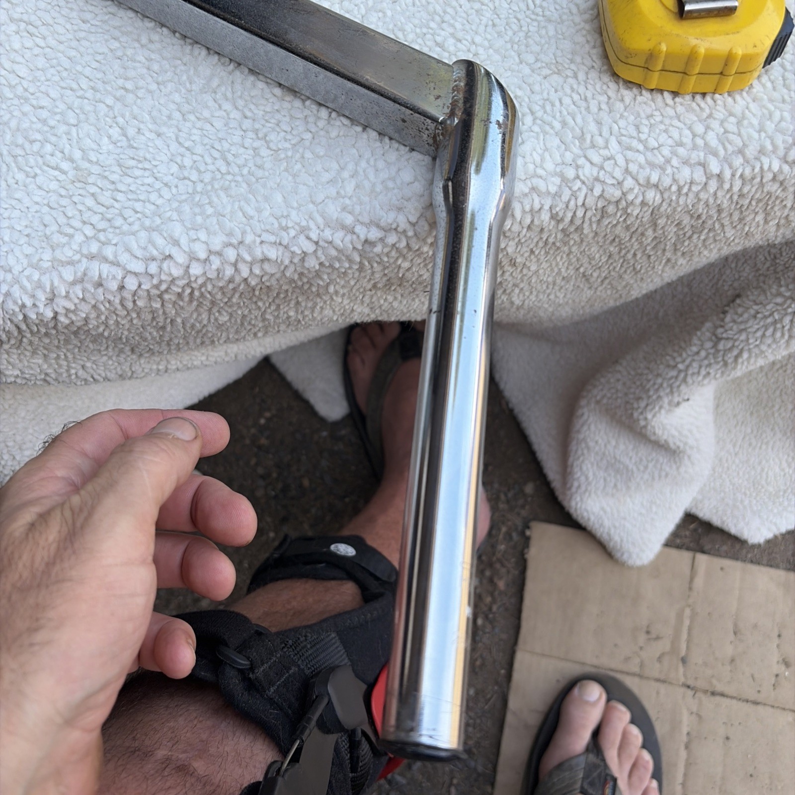 Mid School Bmx Handlebars Hawk Style Square Tube