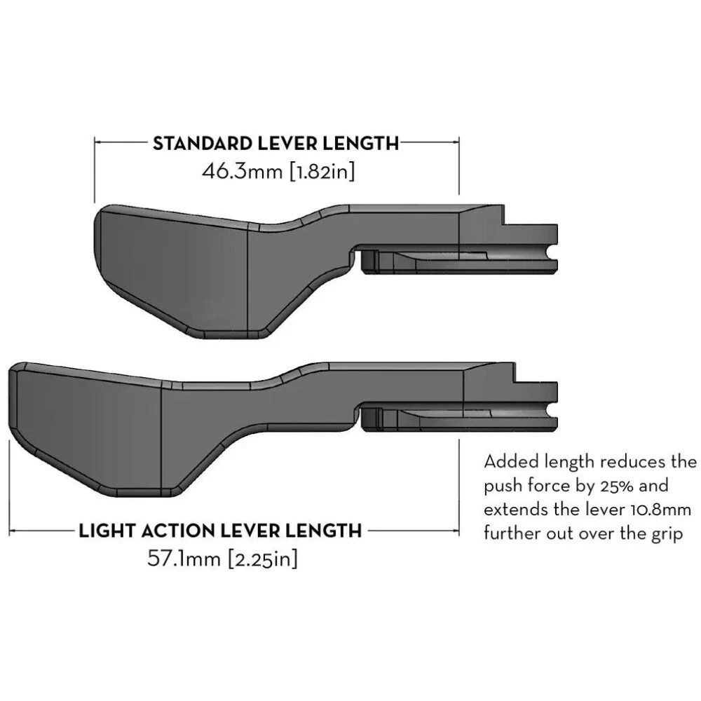 Wolf Tooth ReMote Light Action Dropper Lever. Shimano IS-EV