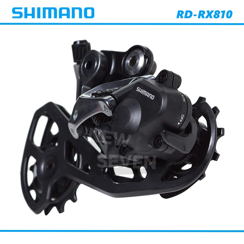 SHIMANO GRX RD-RX810 2×11 Speed Shadow RD+ Rear Derailleur for Gravel Bike-OE