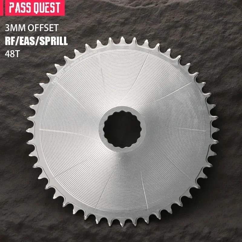 3mm Offset Direct Mounted Bicycle Chainring for Wide Narrow Teeth Chainwheel