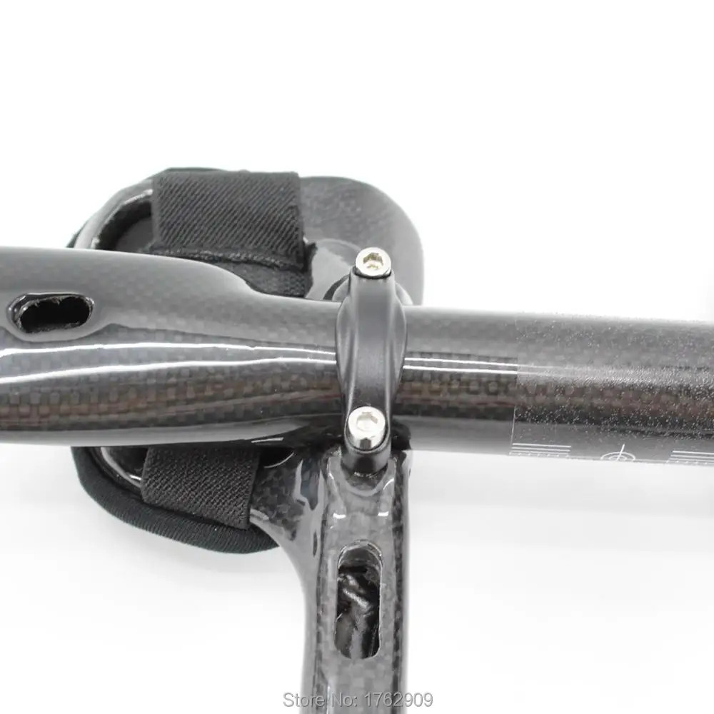 Road Bicycle Triathlon Matte Full Carbon Fibre Extended Rest Handlebar