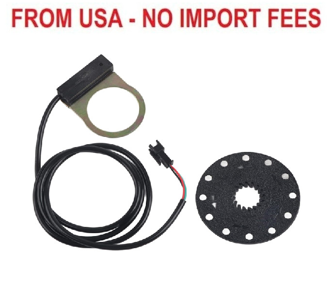 E Bike PAS System Assistant Sensor, 12 Magnets, Electric Power Pedal Assist Sens