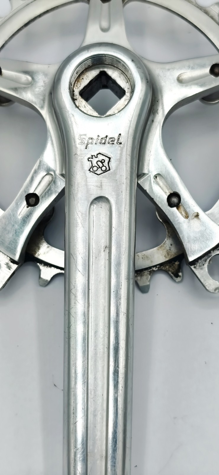 Stronglight 106 Spidel Triple Crankset 54 44 32 Vintage Pedals Christophe Bike