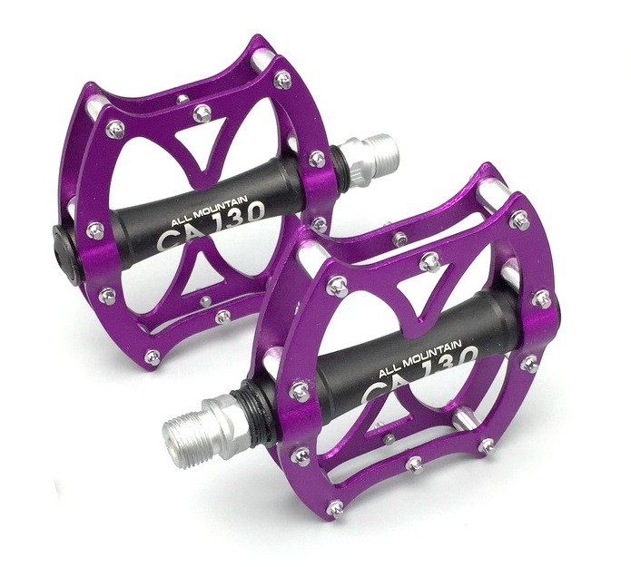 Aluminum Road Mountain Bike BMX Bicycle Pedal Bearing Flat Flatform Pedals