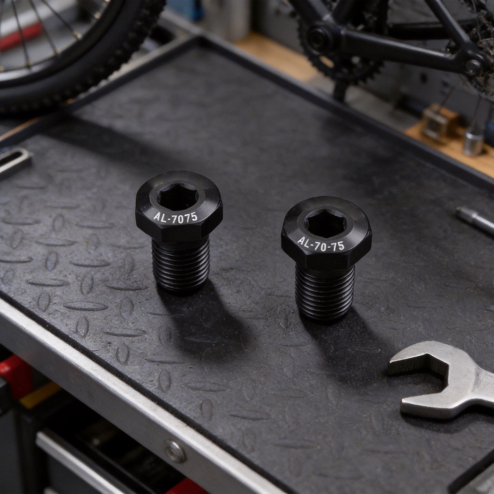 Bike Rear Derailleur Hanger Bolts 2Pcs for m10 P1.0 Aluminium Alloy Mounting