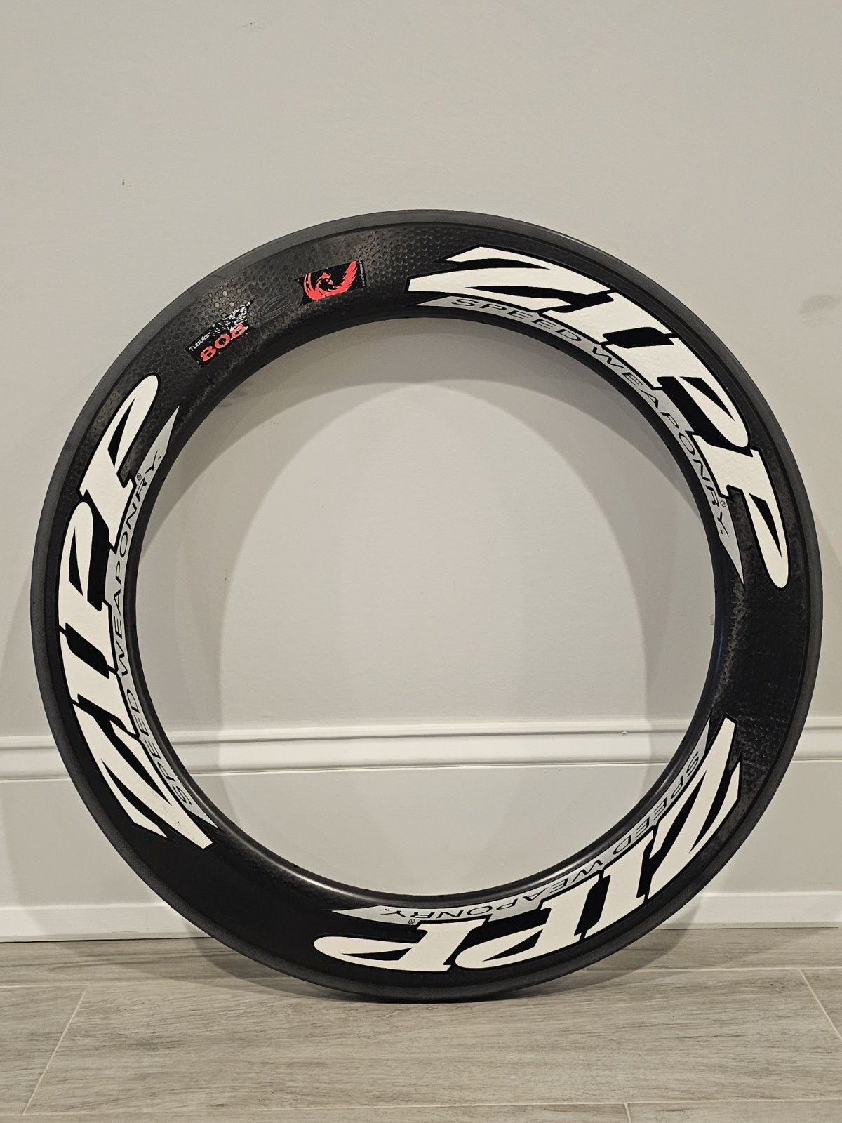 Zipp 808 Firecrest Carbon Tubular Rim 700c 24H Rim Brake NOS Brand New