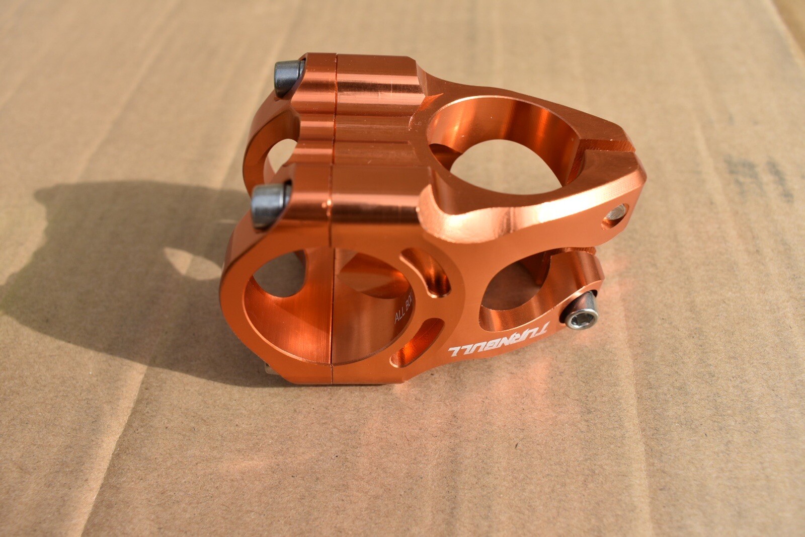 Turnbull Components 2023 MTB Stem 31.8 mm 35 mm 0° Orange New Take Off