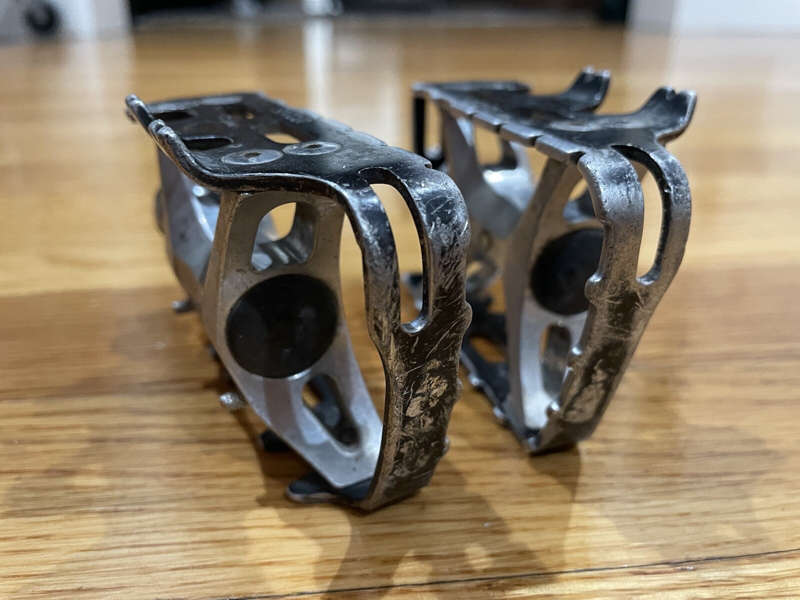 Vintage Suntour XC Pro WTB Grease Guard 9/16″ x 20 MTB Pedals, Excellent Cond