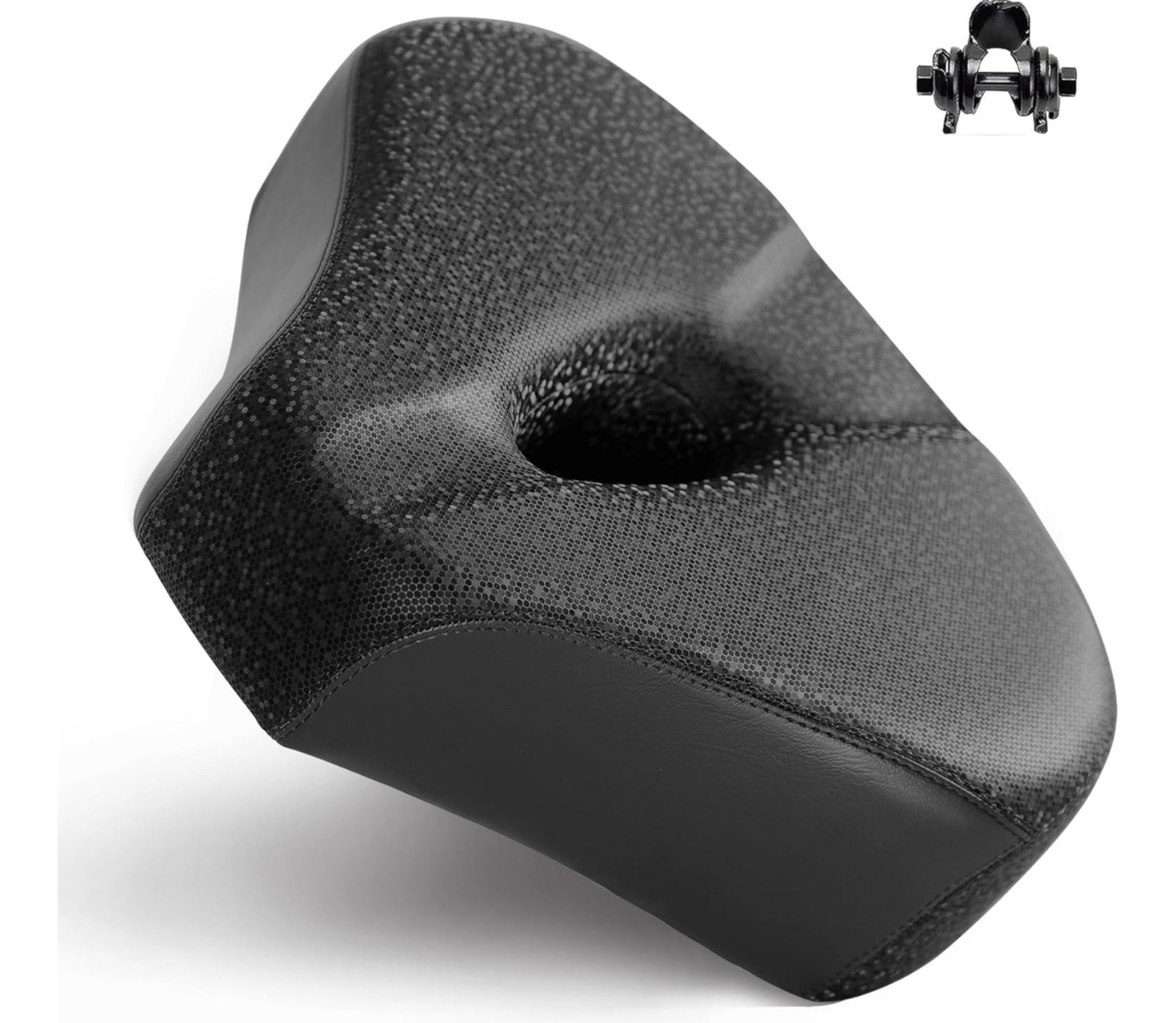Oversized Bike Seat for Women Men Extra Soft Wide Bike Seat Cushion, Breathable