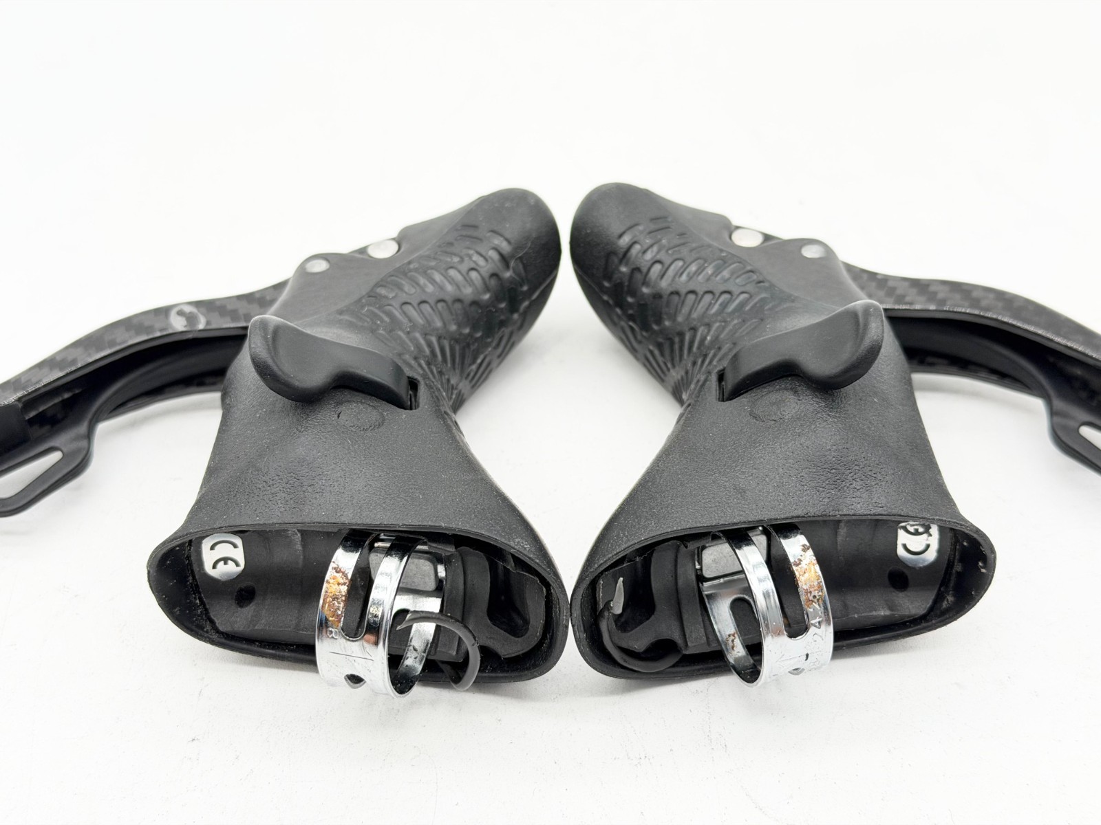 Campagnolo Record 11 EPS 2x 11s Carbon Road Bike Shift Brake Lever Set Ergopower