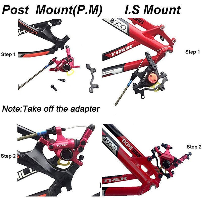 ZOOM Line Pulling Hydraulic Disc Brake Caliper for Mountain Bike BMX 160mm HB10
