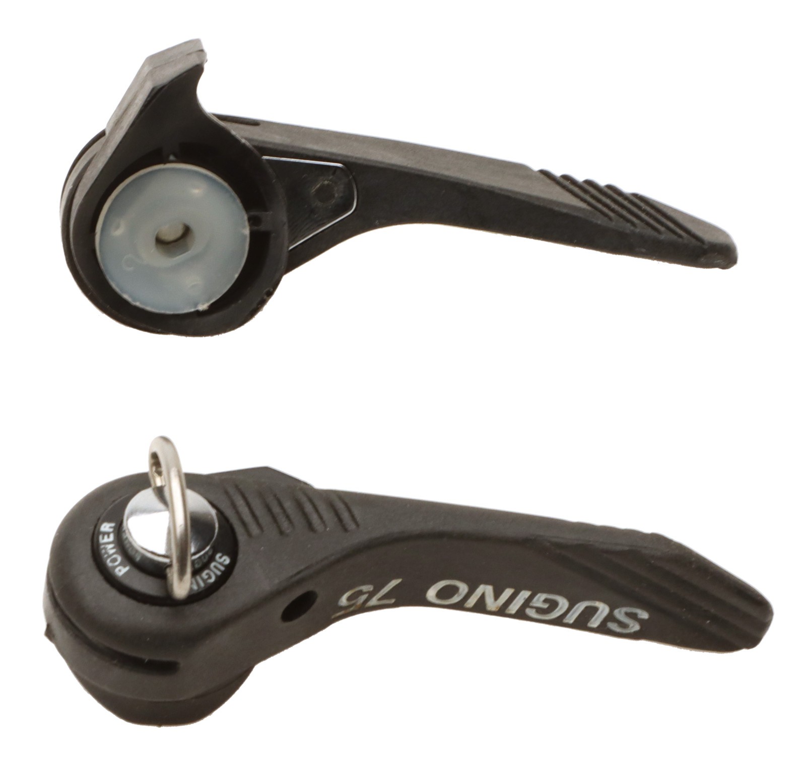 Sugino 75 Power Shifter Ratchet Downtube Shift Levers w/ Cables Black NOS