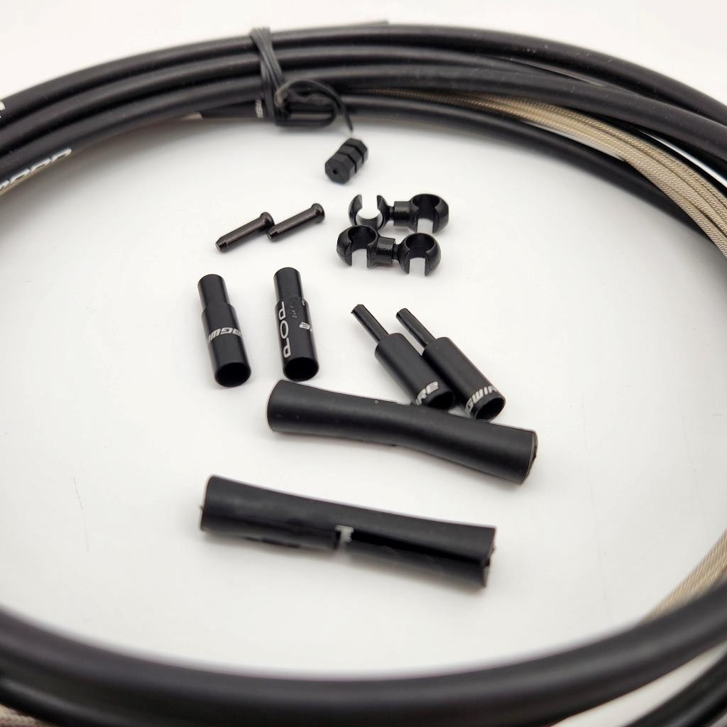 Jagwire Mountain Pro Brake Cable Kit for Bicycle SRAM/Shimano PCK400 Black