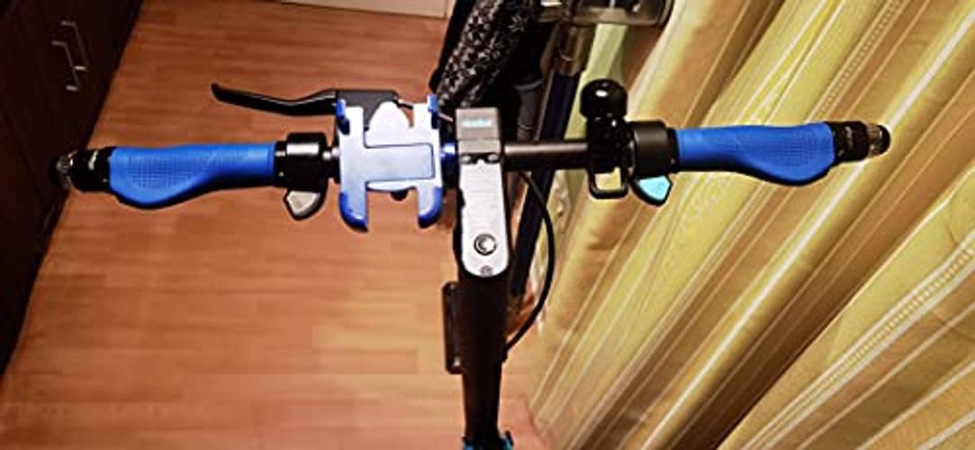 Dymoece Bike Handlebar Grips,Bicycle Handle Grip Ergonomic Blue Ergonomic Grips