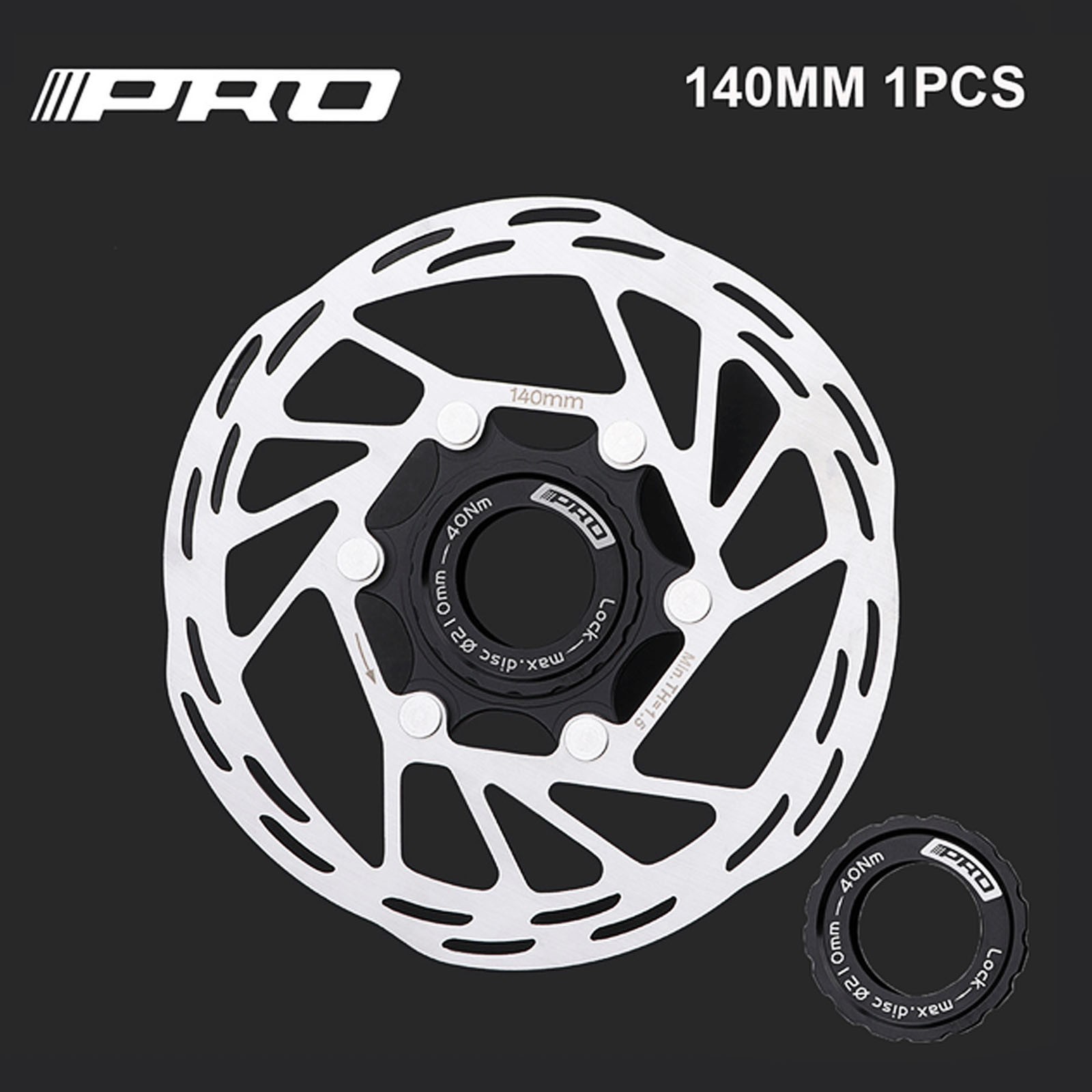for Shimano IIIPRO Disc Brake Rotor Centerlock 140/160/180 MTB Road Bike Gravel